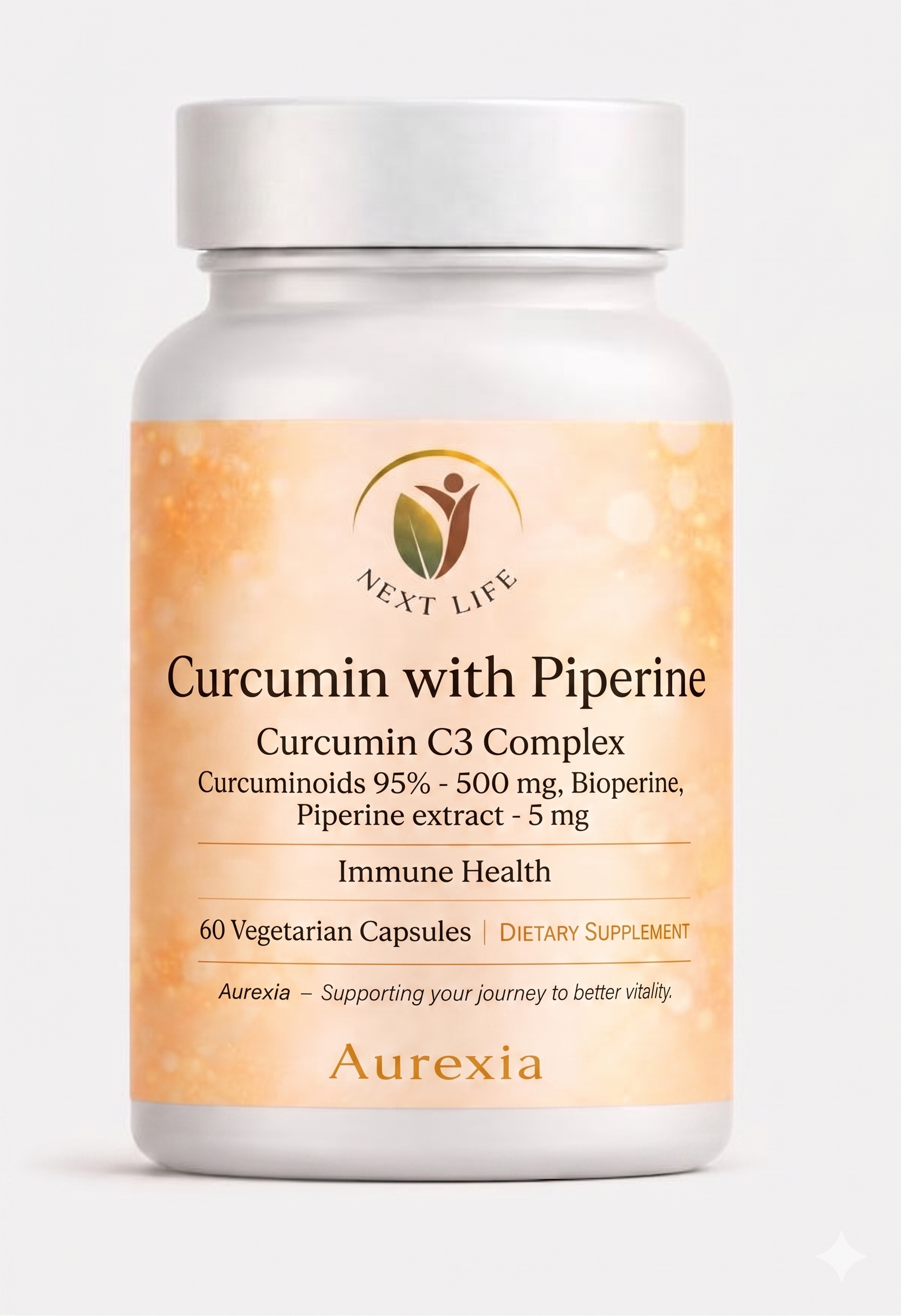 Curcumin with Piperine